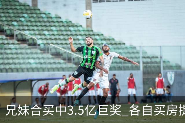兄妹合买中3.5亿巨奖 各自买房提高生活质量